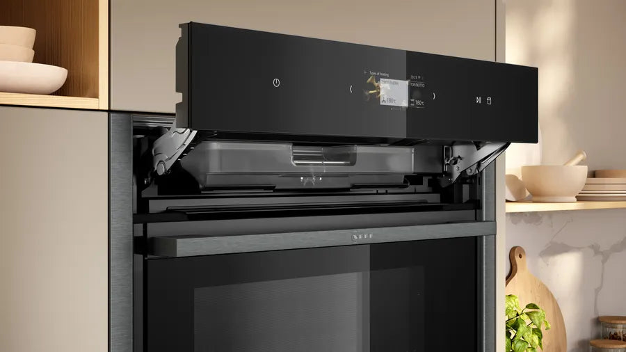 neff-b64vs71g0b-n90-slide-and-hide-built-in-electric-single-oven-graphite-1082417736 Neff B64VS71G0B N90 Slide and Hide Built-In Electric Single Oven Graphite - Image 3