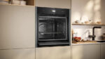 Neff B64VS71G0B N90 Slide and Hide Built-In Electric Single Oven Graphite - Image 4