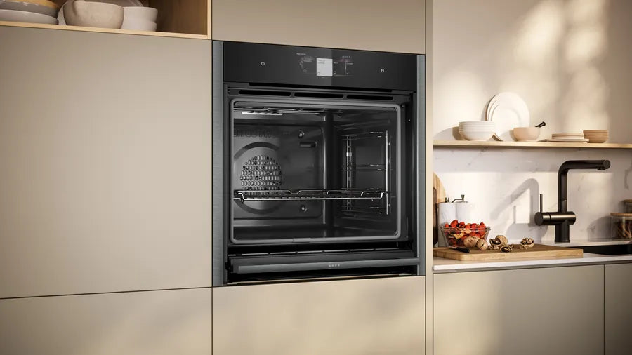 neff-b64vt73g0b-n90-slide-and-hide-built-in-electric-single-oven-graphite-1082417763 Neff B64VT73G0B N90 Slide and Hide Built-In Electric Single Oven Graphite - Image 5