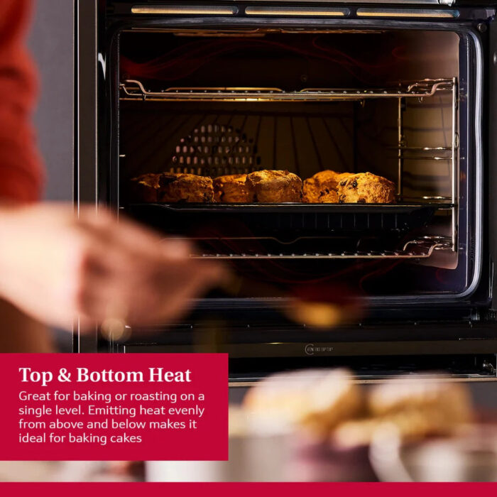 Neff B6ACH7AG7B N50 Slide & Hide Wifi Connected 60cm Built In Electric Single Oven with Pyrolytic Cleaning Graphite A+ Rated - Image 13