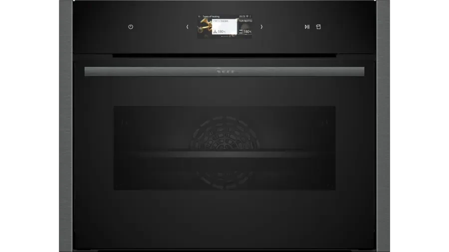 neff-c24fs31g0b-n90-built-in-electric-compact-oven-with-steam-function-1082417844 Neff C24FS31G0B N90 Built-In Electric Compact Oven with Steam Function - Image 1