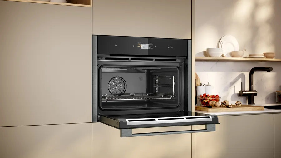 neff-c24fs31g0b-n90-built-in-electric-compact-oven-with-steam-function-1082417852 Neff C24FS31G0B N90 Built-In Electric Compact Oven with Steam Function - Image 6