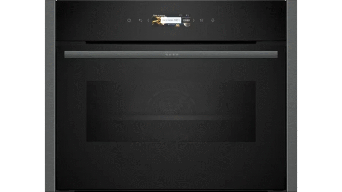 Neff C24MR21G0B N70 Built-In Compact Oven with Microwave Function Graphite - Image 1