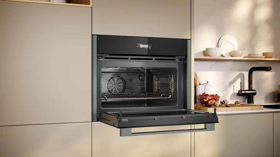 neff-c24mr21g0b-n70-built-in-compact-oven-with-microwave-function-graphite-graphite-grey-1082417913 Neff C24MR21G0B N70 Built-In Compact Oven with Microwave Function Graphite - Image 4