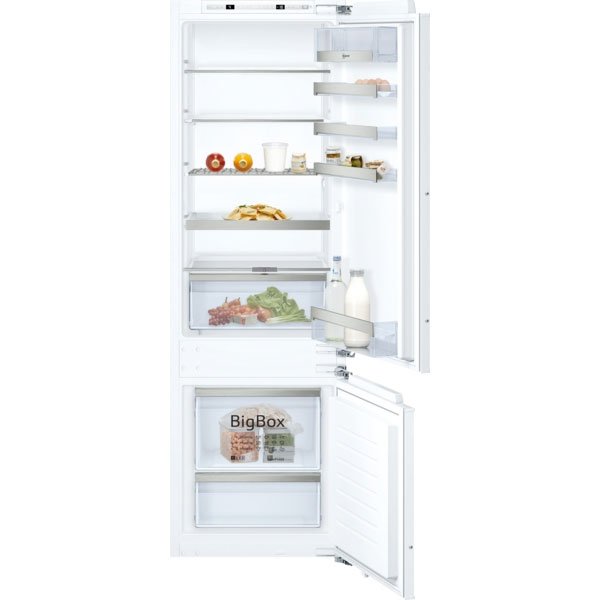 neff-ki6873fe0g-n-70-built-in-fridge-freezer-with-freezer-at-bottom-177-2-x-55-8-cm-flat-hinge-1082418123 Neff KI6873FE0G N 70 Built-in fridge-freezer with freezer at bottom 177.2 x 55.8 cm flat hinge - Image 1