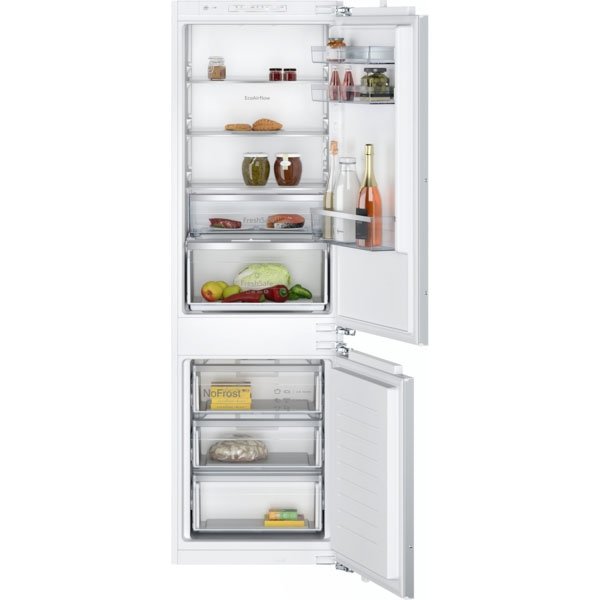 neff-ki7867fe0-n-50-built-in-fridge-freezer-with-freezer-at-bottom-177-2-x-54-1-cm-flat-hinge-1082418130 Neff KI7867FE0 N 50 Built-in fridge-freezer with freezer at bottom 177.2 x 54.1 cm flat hinge - Image 1