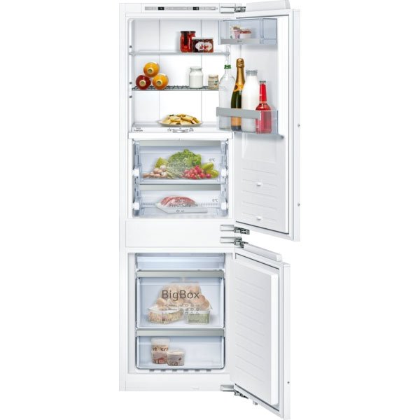 neff-ki8865de0-n-90-built-in-fridge-freezer-with-freezer-at-bottom-177-2-x-55-8-cm-soft-close-flat-hinge-1082418132 Neff KI8865DE0 N 90 Built-in fridge-freezer with freezer at bottom 177.2 x 55.8 cm soft close flat hinge - Image 1