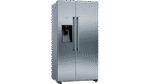 Neff N70 KA3923IE0G Frost Free Freestanding American Fridge Freezer Stainless Steel