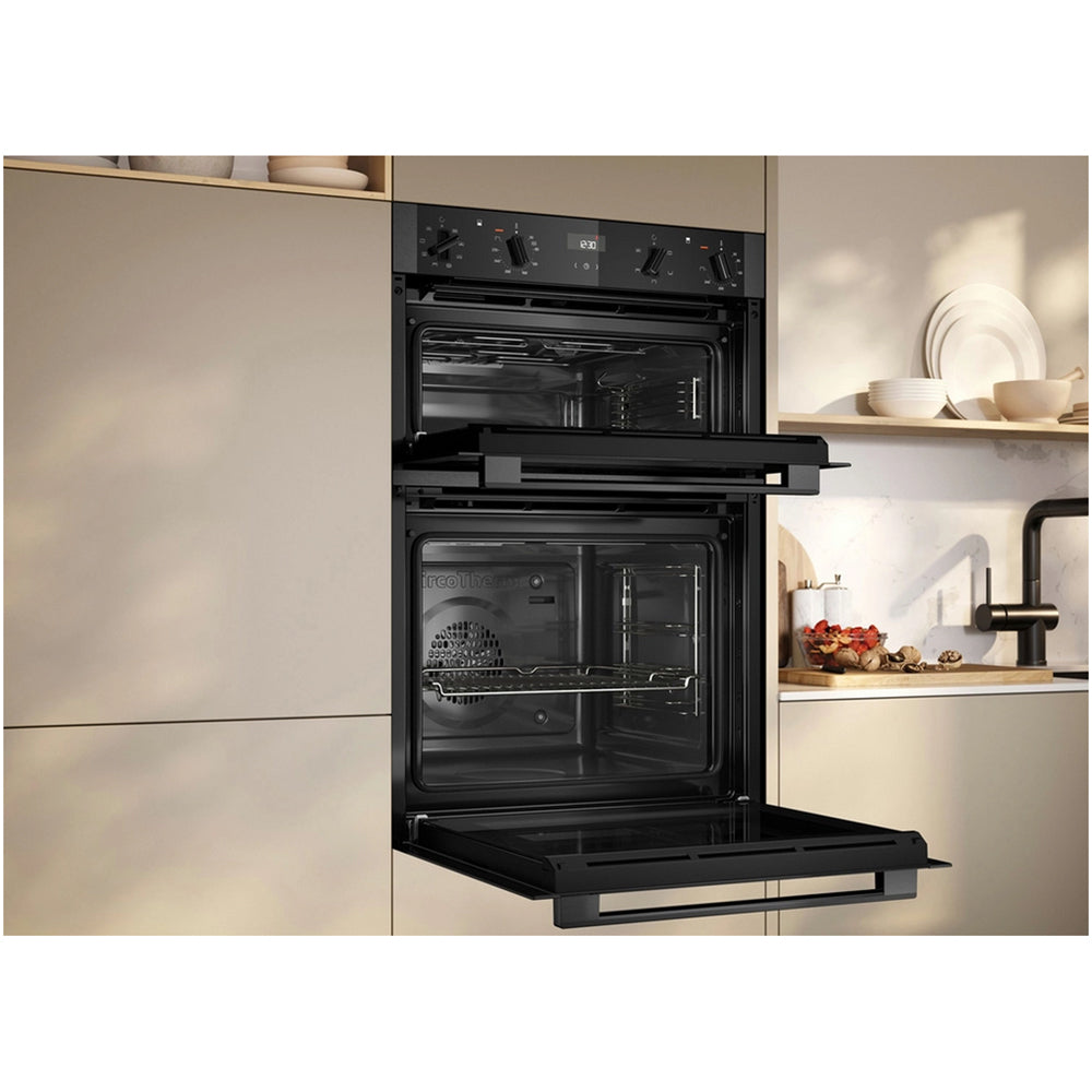 neff-u1ace2ag3b-n50-60cm-built-in-electric-double-oven-graphite-grey-1167922154 Neff U1ACE2AG3B N50 60cm Built In Electric Double Oven Graphite Grey - Image 2