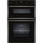 Neff U1ACE2AG3B N50 60cm Built In Electric Double Oven Graphite Grey