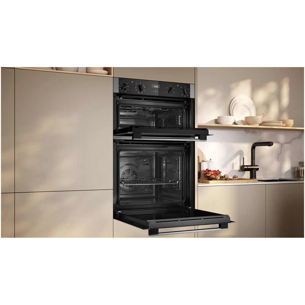neff-u1ace2an3b-n50-60cm-built-in-electric-double-oven-stainless-steel-1167867873 Neff U1ACE2AN3B N50 60cm Built In Electric Double Oven Stainless Steel - Image 3