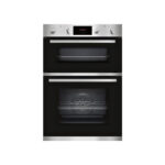 Neff U1GCC0AN0B N30 Built In Electric Double Oven Black & Steel