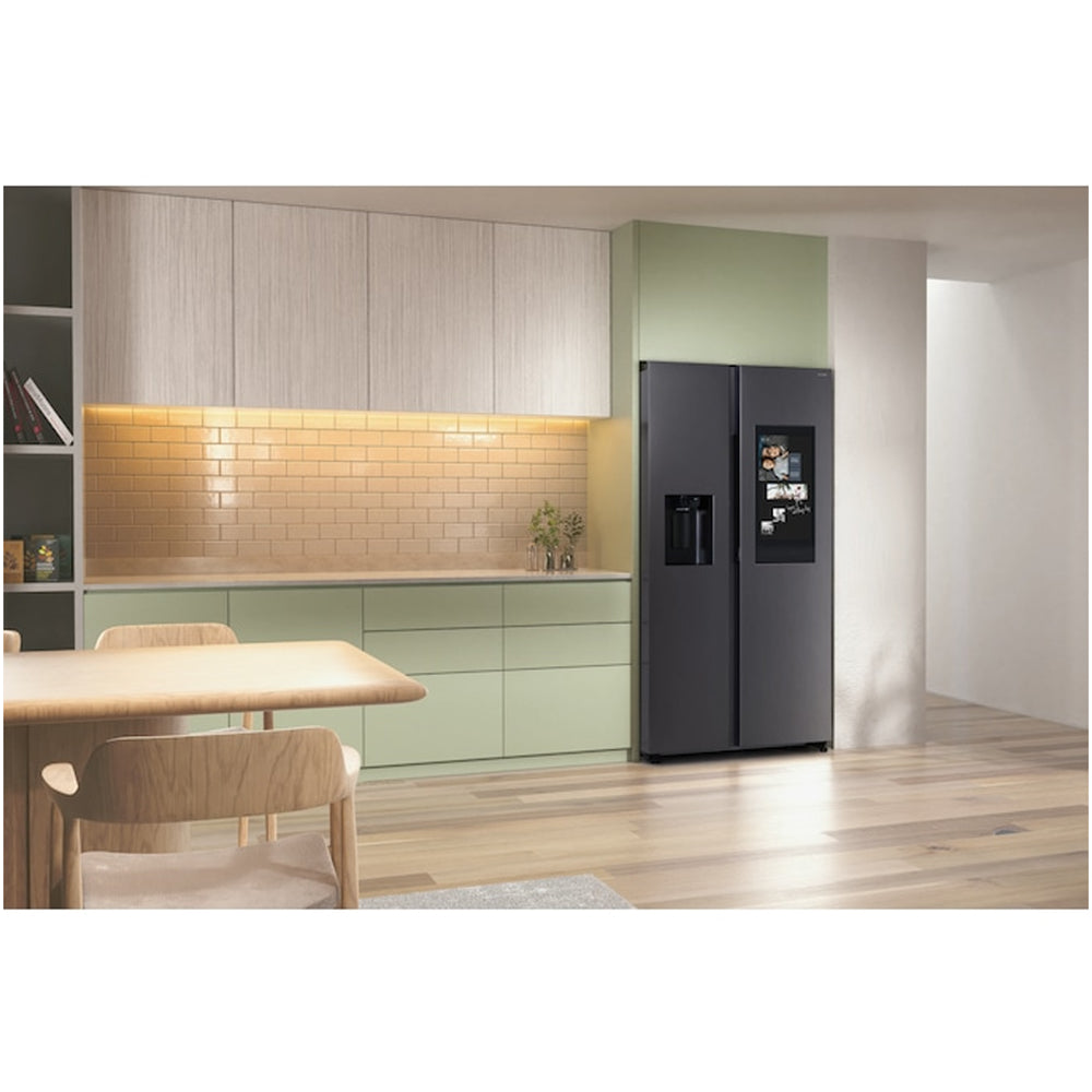 samsung-bespoke-ai-rs90f66befeu-plumbed-american-fridge-freezer-with-family-hub-black-1199105108 Samsung Bespoke AI RS90F66BEFEU Plumbed American Fridge Freezer with Family Hub Black - Image 12