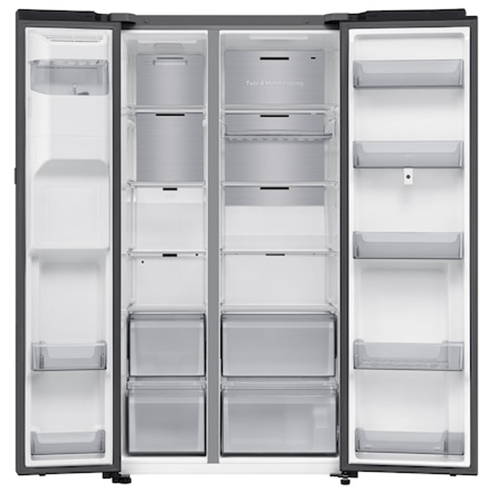 samsung-bespoke-ai-rs90f66befeu-plumbed-american-fridge-freezer-with-family-hub-black-1199105112 Samsung Bespoke AI RS90F66BEFEU Plumbed American Fridge Freezer with Family Hub Black - Image 8