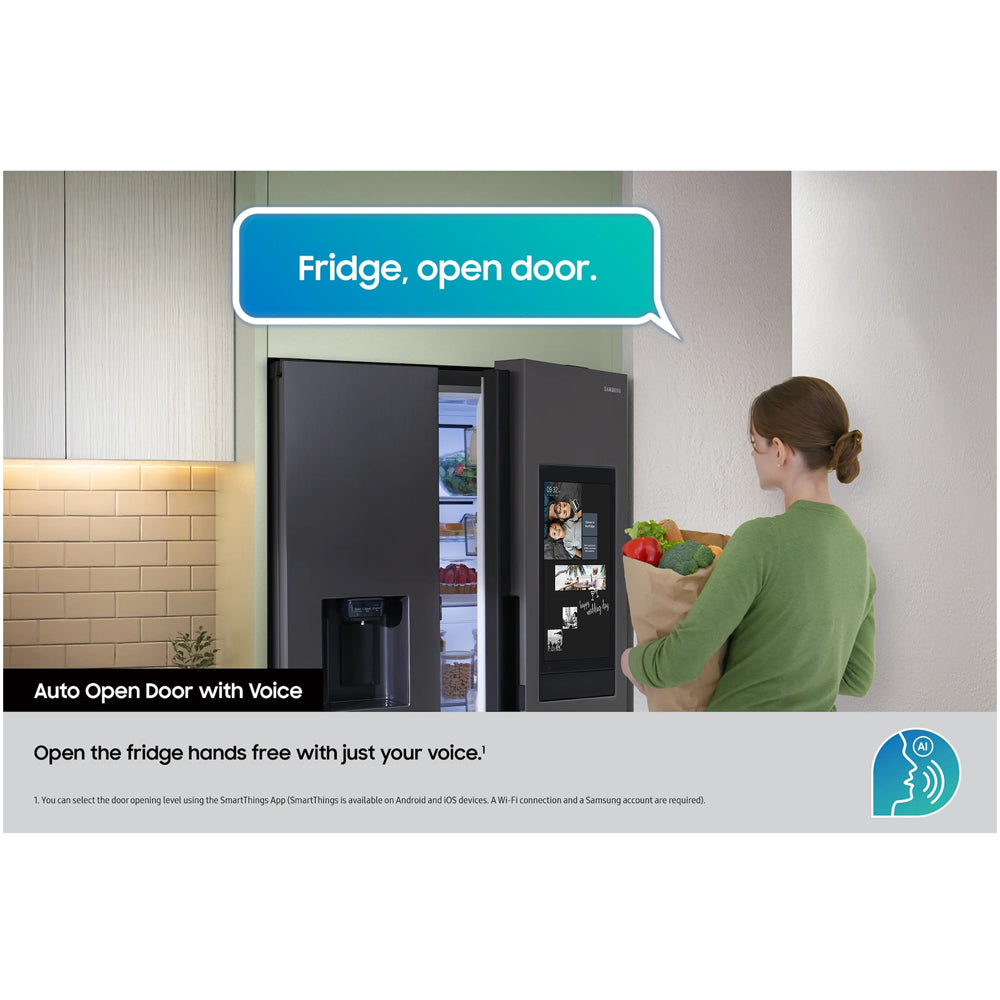 samsung-bespoke-ai-rs90f66befeu-plumbed-american-fridge-freezer-with-family-hub-black-1199105114 Samsung Bespoke AI RS90F66BEFEU Plumbed American Fridge Freezer with Family Hub Black - Image 6