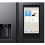Samsung Bespoke AI RS90F66BEFEU Plumbed American Fridge Freezer with Family Hub Black - Image 5