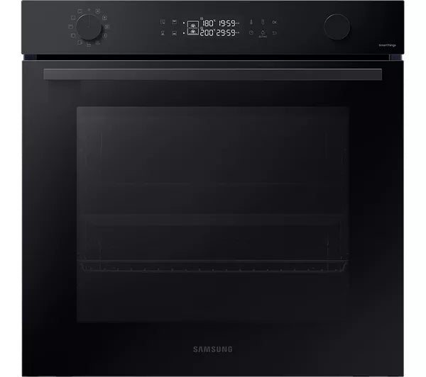 samsung-nv7b44205ak-u4-series-4-dual-cook-59-5cm-electric-smart-built-in-single-oven-in-black-1166376474 Samsung NV7B44205AK Series 4 Dual Cook 59.5cm Electric Smart Built in Single Oven in Black - Image 1