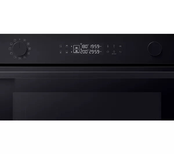 samsung-nv7b44205ak-u4-series-4-dual-cook-59-5cm-electric-smart-built-in-single-oven-in-black-1166376476 Samsung NV7B44205AK Series 4 Dual Cook 59.5cm Electric Smart Built in Single Oven in Black - Image 2