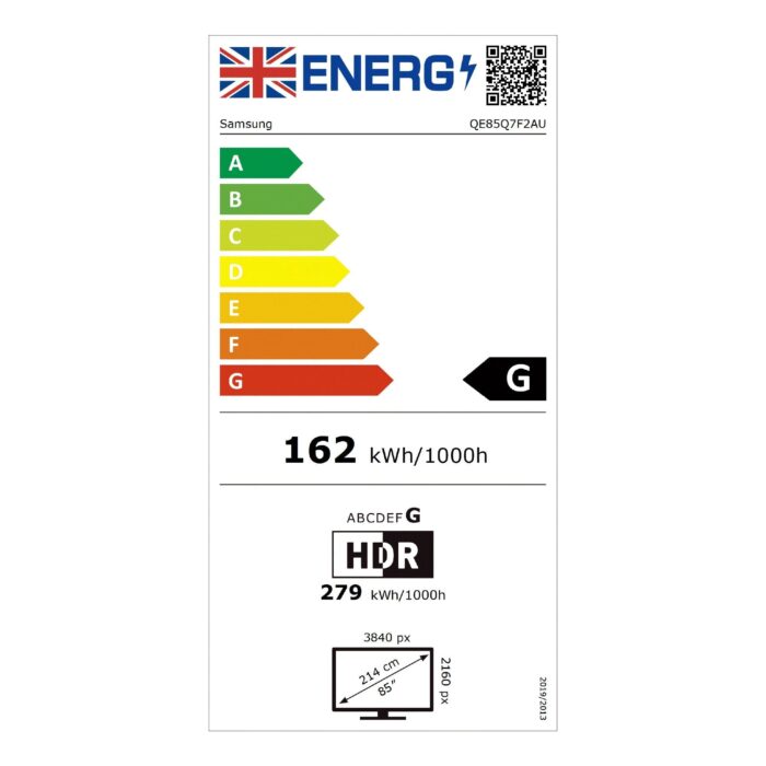 Samsung QE85Q7F2AUXXU 85 Inch Q7F2 4K QLED Ultra HD HDR AI Smart TV 2025 - Image 4