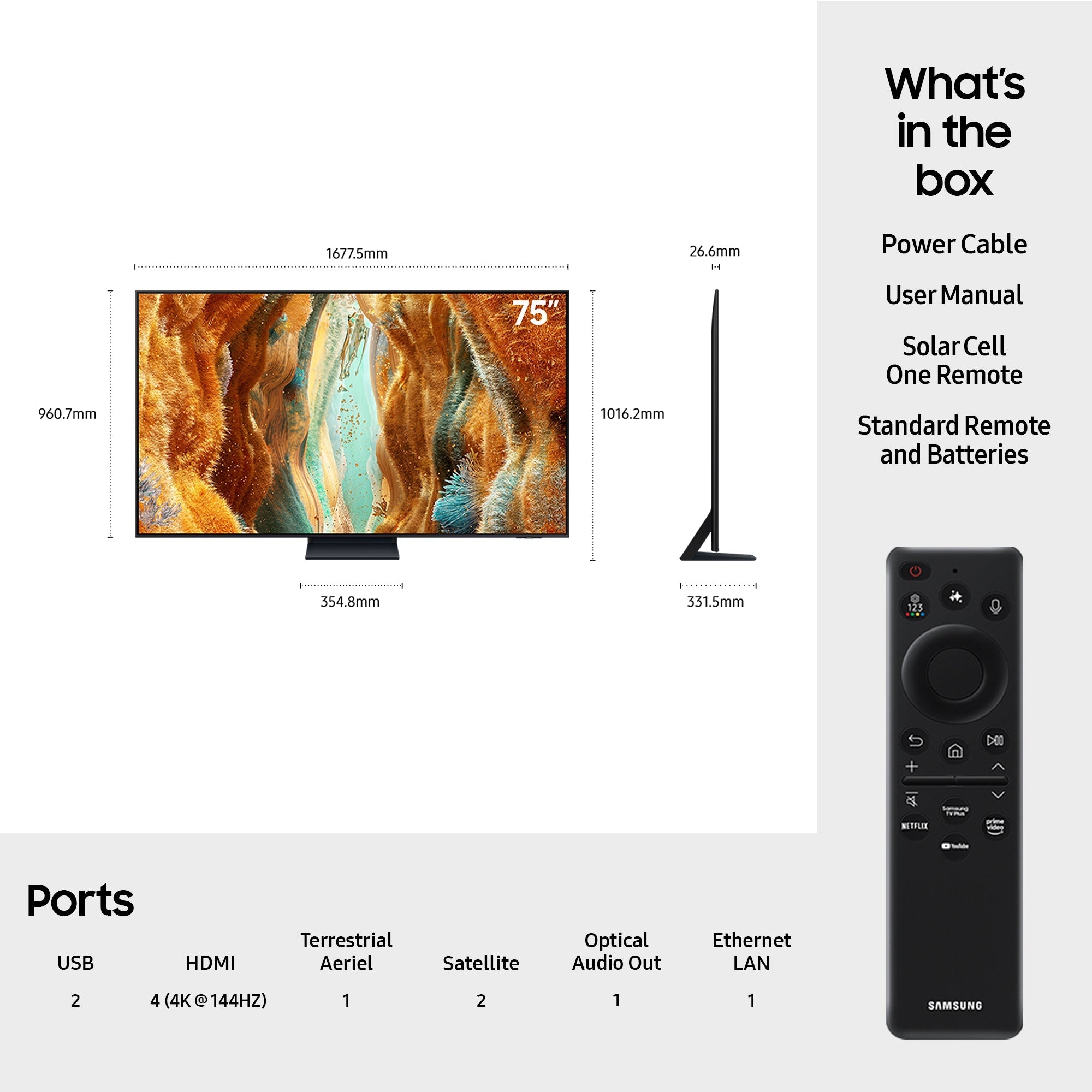 samsung-qe85qn73fatxxu-85-inch-qn73f-4k-neo-qled-ultra-hd-hdr-smart-tv-2025-1156446673 Samsung QE85QN73FATXXU 85 Inch QN73F 4K Neo QLED Ultra HD HDR Smart TV 2025 - Image 4