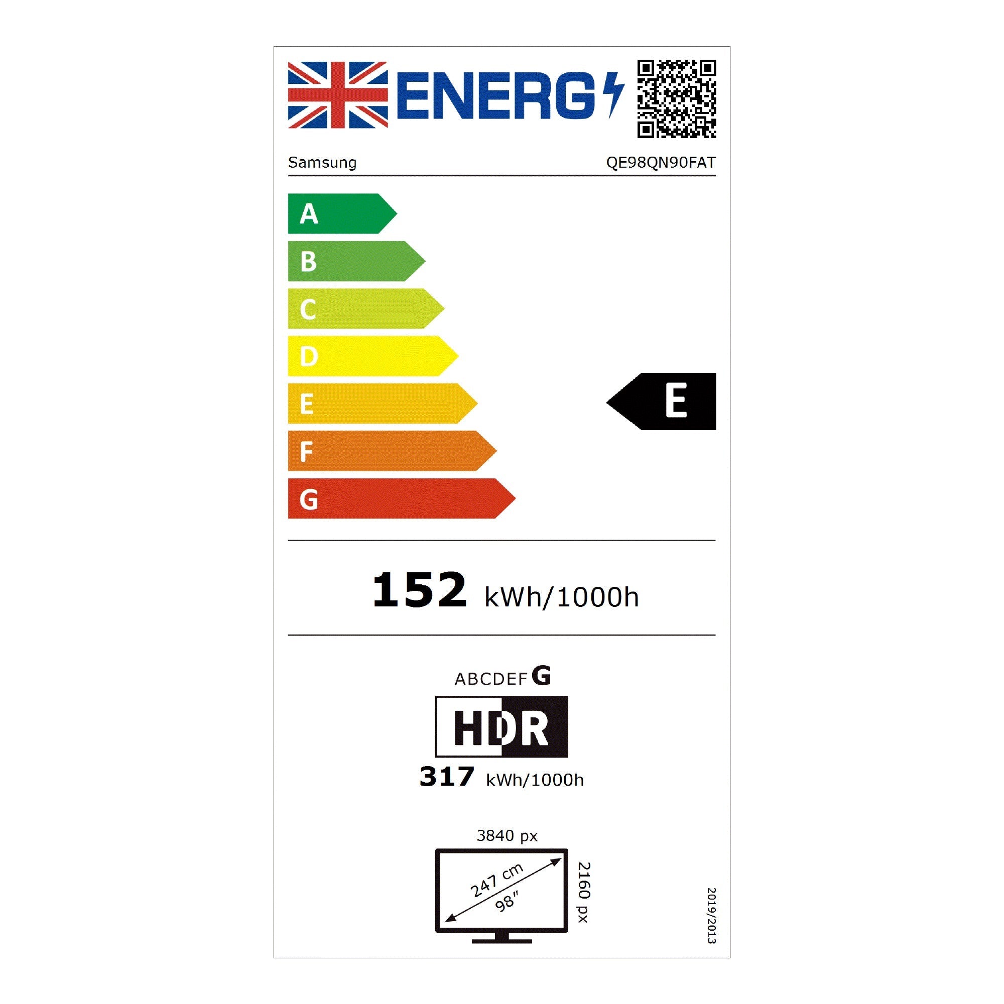 samsung-qe98qn90fatxxu-98-inch-qn90f-4k-neo-qled-ultra-hd-hdr-smart-tv-2025-98-inch-1156114017 Samsung QE98QN90FATXXU 98 Inch QN90F 4K Neo QLED Ultra HD HDR Smart TV 2025 - Image 4