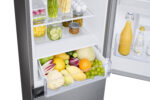 Samsung RB34C632ESAEU Series 7 SpaceMax 341L Freestanding Tall Fridge Freezer Silver - Image 11