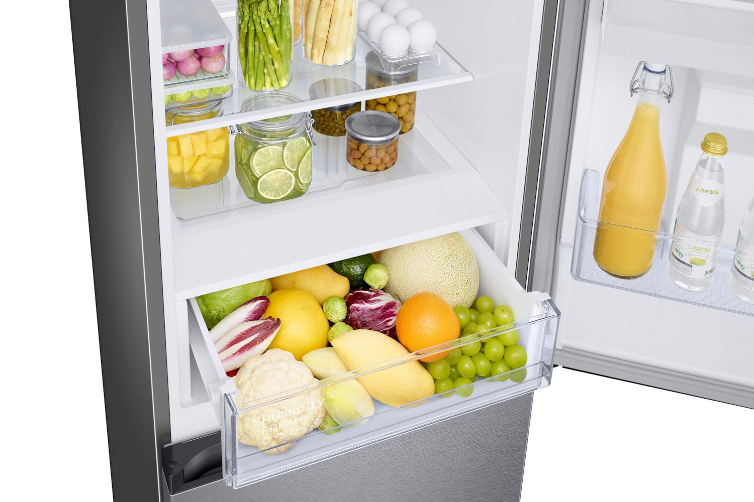 samsung-rb34c632esaeu-59-5cm-65-35-split-freestanding-tall-fridge-freezer-silver-1194675014 Samsung RB34C632ESAEU Series 7 SpaceMax 341L Freestanding Tall Fridge Freezer Silver - Image 11