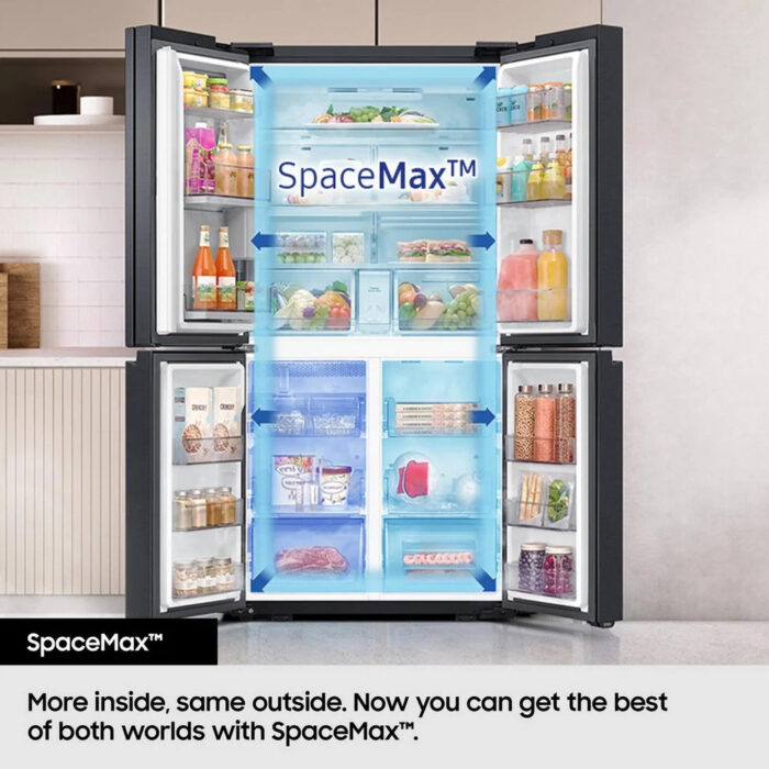 Samsung RF50C532EB1 Series 7 SpaceMax American Style Smart Fridge Freezer Black - Image 10