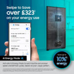 Samsung RF50C532EB1 Series 7 SpaceMax American Style Smart Fridge Freezer Black - Image 9