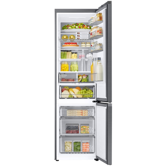 Samsung RL38C776ASREU Bespoke SpaceMax 387L Freestanding Frost Free Fridge Freezer Silver - Image 9