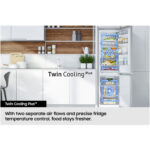 Samsung RL38C776ASREU Bespoke SpaceMax 387L Freestanding Frost Free Fridge Freezer Silver - Image 6