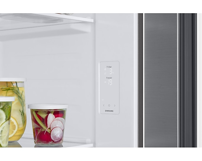 samsung-rs57dg400em9eu-series-6-spacemax-91cm-frost-free-american-style-smart-fridge-freezer-in-gentle-silver-matt-1161629940 Samsung RS57DG400EM9EU Series 6 SpaceMax 91cm Frost Free American Style Smart Fridge Freezer in Gentle Silver Matt - Image 6