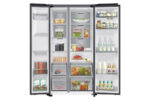 Samsung RS70F64KEFEU Series 6 Bespoke AI 91cm Side by Side American Style Fridge Freezer in Black - Image 2