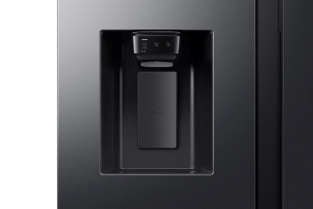 samsung-rs70f64kefeu-series-6-bespoke-ai-91cm-side-by-side-american-style-fridge-freezer-in-black-1166403554 Samsung RS70F64KEFEU Series 6 Bespoke AI 91cm Side by Side American Style Fridge Freezer in Black - Image 4