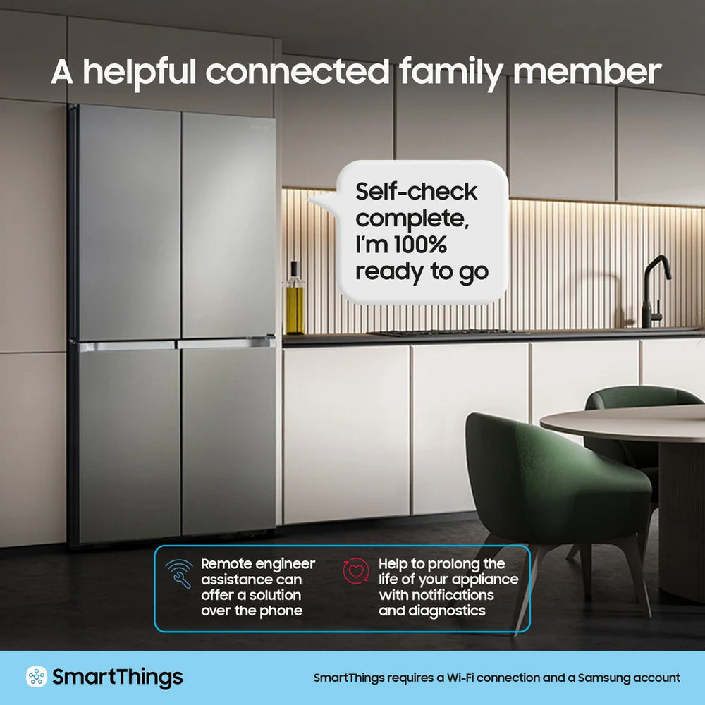 samsung-rs70f64kefeu-series-6-bespoke-ai-91cm-side-by-side-american-style-fridge-freezer-in-black-1166403559 Samsung RS70F64KEFEU Series 6 Bespoke AI 91cm Side by Side American Style Fridge Freezer in Black - Image 7