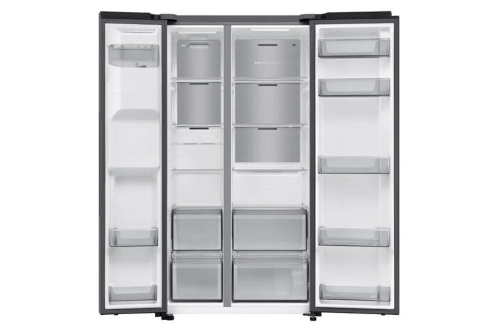 Samsung RS70F64KETEU Series 6 Bespoke AI 91cm Side by Side American Style Fridge Freezer in Silver - Image 8