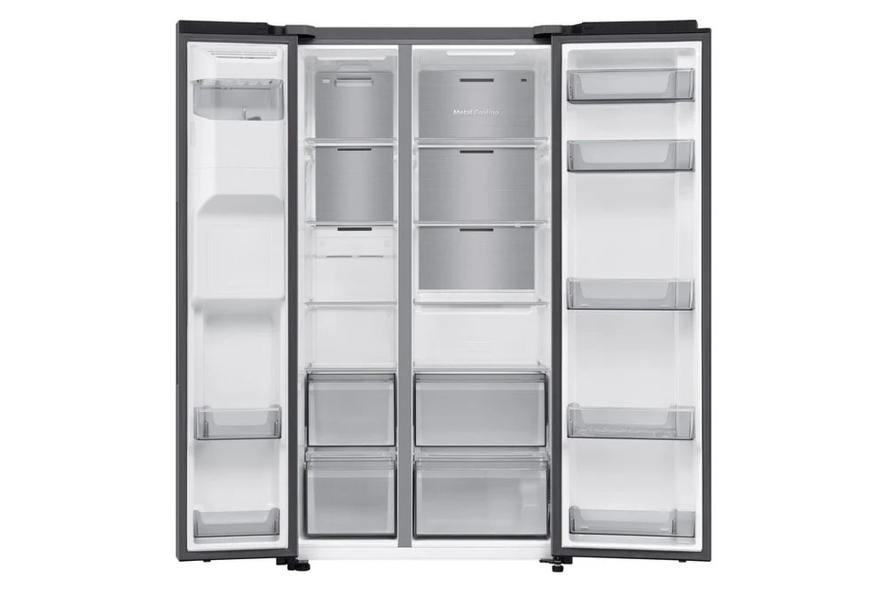 samsung-rs70f64keteu-series-6-bespoke-ai-91cm-side-by-side-american-style-fridge-freezer-in-silver-1166403567 Samsung RS70F64KETEU Series 6 Bespoke AI 91cm Side by Side American Style Fridge Freezer in Silver - Image 8