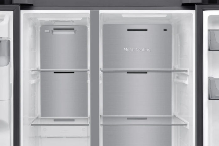 Samsung RS70F64KETEU Series 6 Bespoke AI 91cm Side by Side American Style Fridge Freezer in Silver - Image 7