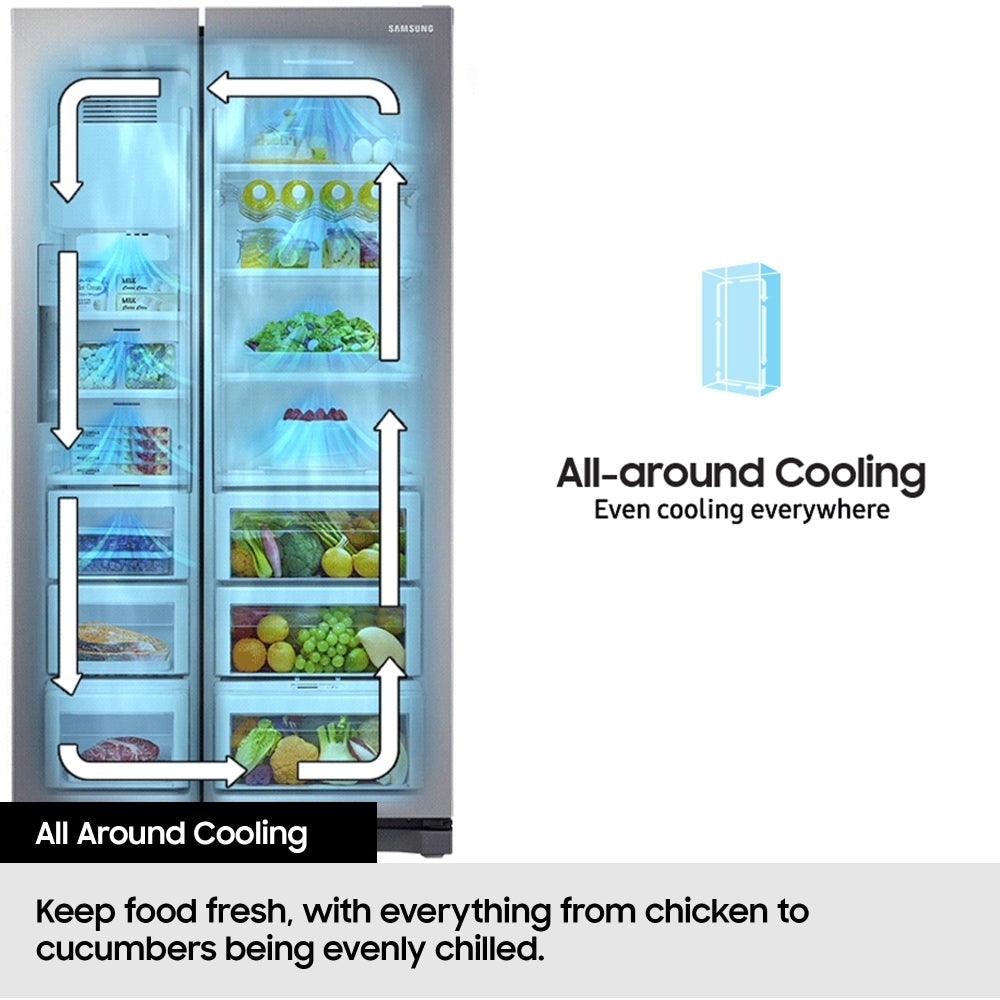 samsung-rs70f65keteu-series-6-spacemax-640l-american-style-smart-fridge-freezer-silver-silver-1198784933 Samsung RS70F65KETEU Series 6 SpaceMax 640L American Style Smart Fridge Freezer - Silver - Image 7