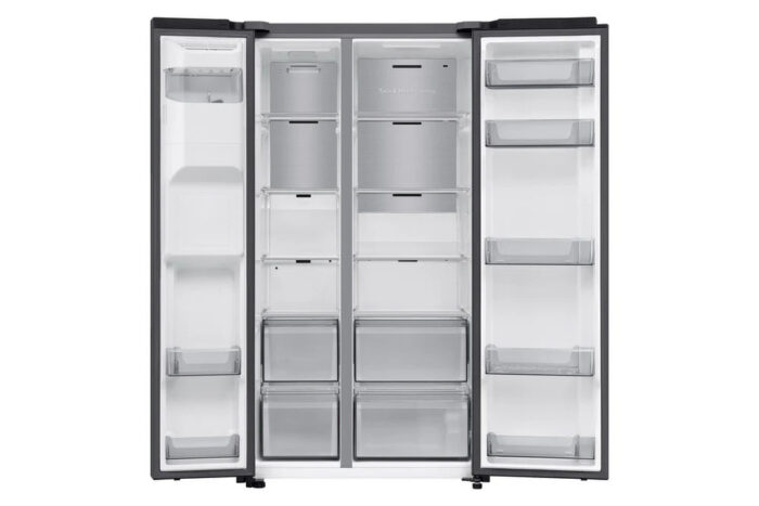 Samsung RS70F66KCFEU Bespoke AI Series 7 91cm Side by Side American Style Fridge Freezer in Black - Image 6