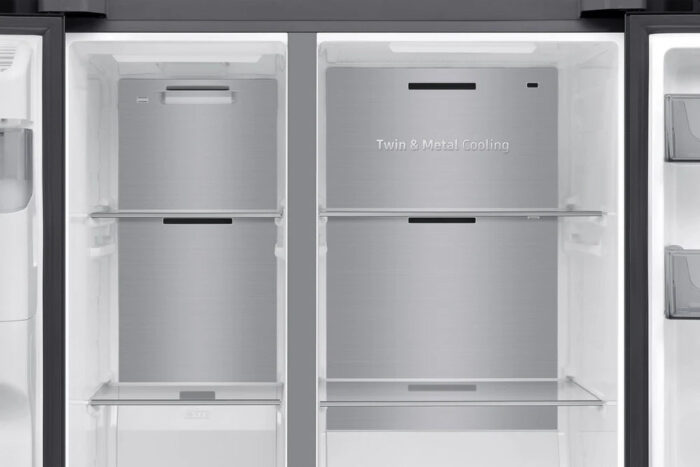 Samsung RS70F66KCFEU Bespoke AI Series 7 91cm Side by Side American Style Fridge Freezer in Black - Image 8
