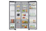 Samsung RS70F66KCTEU Series 7 Bespoke AI 91cm Side by Side American Style Fridge Freezer in Silver - Image 2
