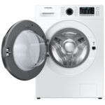 Samsung Series 5 WD80TA046BEEU Ecobubble AI Energy 8kg+5kg 1400 Spin Washer Dryer White - Image 7