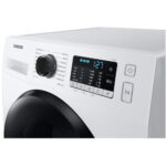 Samsung Series 5 WD80TA046BEEU Ecobubble AI Energy 8kg+5kg 1400 Spin Washer Dryer White - Image 6