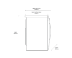 Samsung Series 5 WW11DG5B25ABEU Bespoke AI Front-Load 11 kg 1400 Spin Washing Machine Black - Image 10