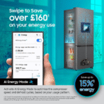 Samsung Series 6 RB38C636DB1EU SpaceMax Non Plumbed Frost Free Smart Fridge Freezer Black Stainless - Image 8
