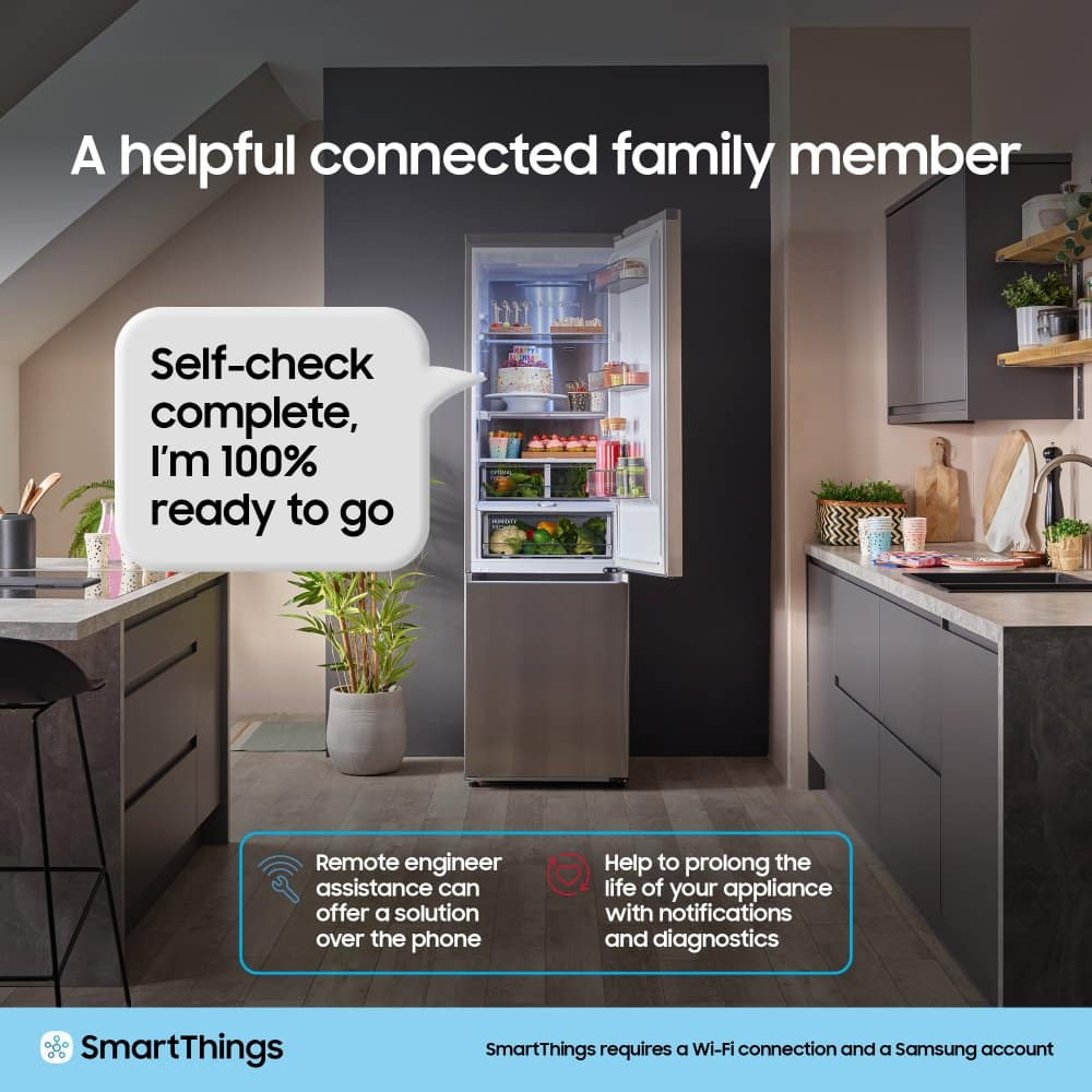 samsung-series-6-rb38c636db1eu-spacemax-non-plumbed-frost-free-smart-fridge-freezer-black-stainless-1199310407 Samsung Series 6 RB38C636DB1EU SpaceMax Non Plumbed Frost Free Smart Fridge Freezer Black Stainless - Image 7