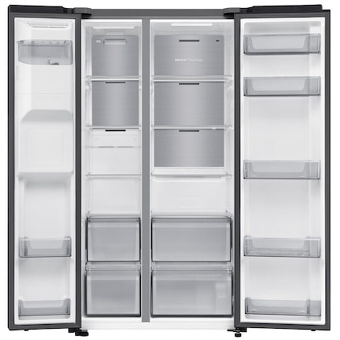 Samsung Series 6 RS70F64KDTEU Bespoke AI SpaceMax Smart American Fridge Freezer Silver - Image 3