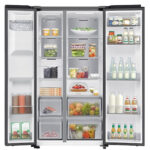 Samsung Series 6 RS70F64KDTEU Bespoke AI SpaceMax Smart American Fridge Freezer Silver - Image 2