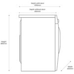 Samsung Series 6 WW11DG6B25LEU1 AI Energy SpaceMax 11kg 1400 spin Washing Machine White - Image 9